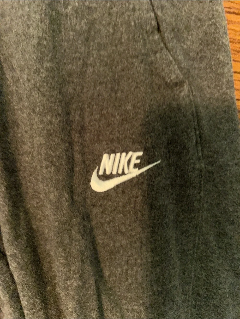 Nike womens Gray Fleece Jogger Pants